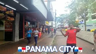 Panama City | Ciudad de Panamá 🇵🇦 Avenida Central España WALKTHROUGH #asmr