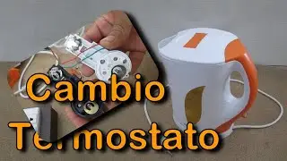 Reparación Jarra Eléctrica - Pava Eléctrica (3 de 3) Cambio de Termostato