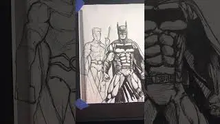 BATMAN / ADDING ROBIN / DC COMICS / GCI STUDIOS #comicbook #illustrationnation #art