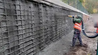 PG90 Torkretowanie palisady natrysk betonu 8mm shotcrete spritzbeton