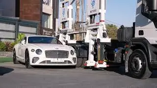 Miles Tow Trucks - Eurolift, Side Loading Recovery System