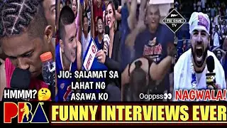 SOBRANG LAUGHTRIP!😂😂😂😂😂 PBA FUNNY INTERVIEW EVER!