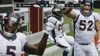 NFL 2022 Четвертый тур Denver Broncos - Las Vegas Raiders