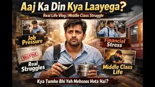 Aaj Ka Din Kya Laayega? | Real Life Vlog | Middle Class Struggle