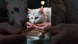 Left to suffer. Saved by love. 😢❤️ #animalrescue #animallove #catrescue #hopeforstrays