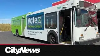 Vote bus making stops around Calgary for municipal election advanced voting