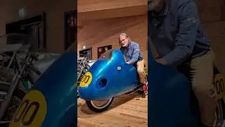 NSU &bdquo;Blauwal&ldquo; 🐳 Das Aerodynamik-Monster der 50er! 🏍️💨  #racing #motorsport #motorcycle#museum