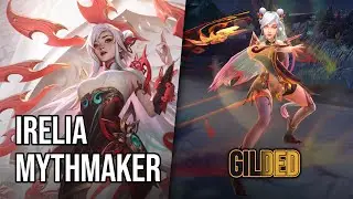 Gilded Mythmaker Irelia Skin | League of Legends | Chromas Skin