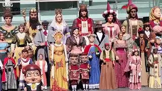 Foto Històrica de tots els Gegants de Barcelona - 14/09/2024