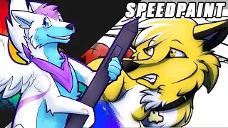 LunaHydreigon Speedpaint | PERSONAL ART | Choro-Q Wolves - First Encounter