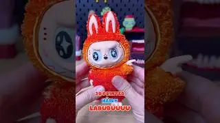 3D Printed Hairy Labubu #howto