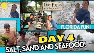 Exploring Sanibel and Captiva Island, Doc Ford's seafood, Bowman&rsquo;s Beach! large family fun!