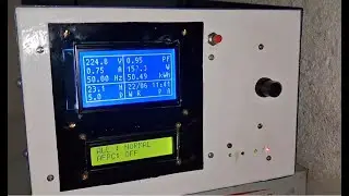 ESP32 Energy Logger & Smart Power Factor Correction System | Industrial-Grade IoT Project