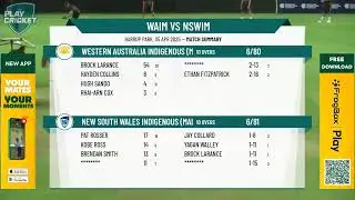 Western Australia Indigenous (Male) v New South Wales Indigenous (Male)