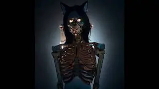 🔮 Cybernetic Fox-Hybrid Transformation! 🤖🔥 AI Horror Meets Futuristic Beauty 🌌 #ai #creepy  #ghost