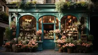 Flower Shop Ambience with relaxing jazz
