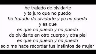 He tratado victor manuelle con letra