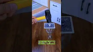 Unbelievable Card & Dice Magic Trick 🔥 | Glass Penetration Illusion You Can&rsquo;t Believe!