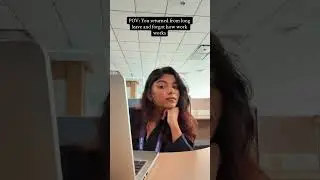Long leave effect is real! #corporate #trending #jan5 #corporatelife #funny #relatable #content