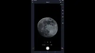 LIVE in 4K - Not Quite Full Moon - Seestar S50 - Pompey Observatory - Happy New Year 2026