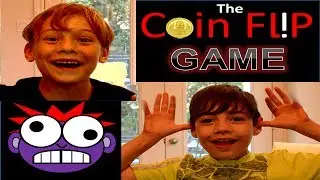 😛 The Coin Flip Game... 😜 This game will make You Laugh... 😋  Funny Kids