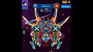 **DEFEATED OSBORN 48 BOSS MODE CAMPAIGN 192 GAAS GALAXY ATTACK ALIEN SHOOTER
