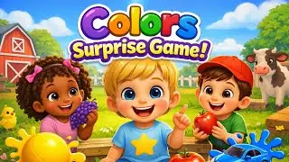 Learn Colors with Baby Joy 🌈 | Fun Kids Cartoon Game