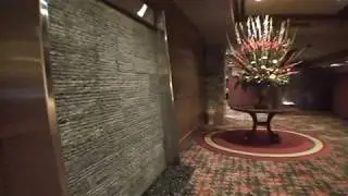 River rock casino custom waterfall indoor  - Vancouver - WaterfallNow