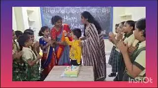 2ND CLASS SHAIK SHOAIB BIRTHDAY AT SCHOOL.