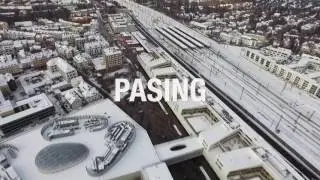 M&uuml;nchen von oben - Pasing