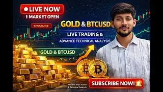 🔴 Live Trading ( SMC ) | XAUUSD & BTCUSD | NY Session  #trading #livetrading #live #xauusd