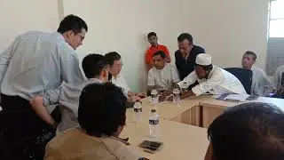 Discussion with Embassy in the World Largest Rohingya Refugee Camp in 2019 #Roingya #arsph_official