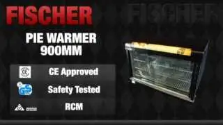 FISCHER Equip Hot Food Display Pie Warmer 900mm - PW809