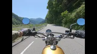 バイクでラーメン食べに行った[HONDA CL400]
