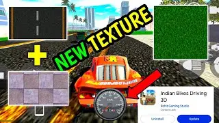 New Road & Grass Texture Place | Indian Bike Driving 3D New Update 2026 | IBD3D Plugin 