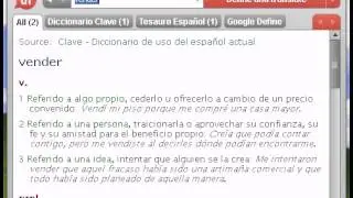 Definici&oacute;n de vender