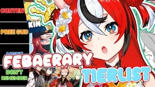 ≪TIERLIST≫ Ranking FeBAErary Streams