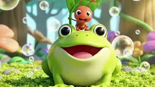A Frog, an Ant, and a Quiet Pond | Cute Forest Story for Kids