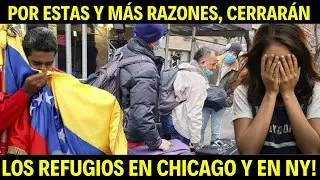 🔥POR FIN CERRARÁN LOS REFUGIOS EN NUEVA YORK Y CHICAGO!