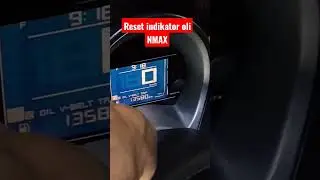 Cara mereset Indikator oli Yamaha NMAX #short #shorts
