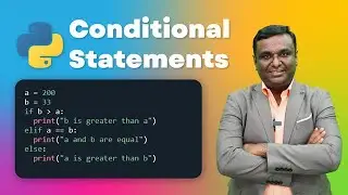 Conditional Statements in Python - Python for Freshers | Python Hub