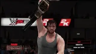 WWE 2K18 LRWF Television Title Match