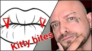 Kitty bites Piercing-Kombi