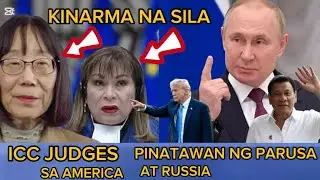 ICC Judges karma Is Real:No Travel/Pres.Putin/Pres.Trump/PRRD#viral#trending#breakingnews 