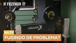 Saory se esconde para não ajudar Rayane nos tratos | A Fazenda 17