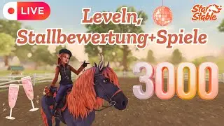 LIVE🔴 3000 Abospecial 🥳 l 10h Stream | Leveln, Stallbewertung + Spiele  | Server 11 Icy Palace