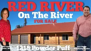 RED RIVER - FOR SALE - RIVERFRONT - 1218 Powder Puff Trail, 3 Bed, 2 Bath. Swan Realty 575-613-4243
