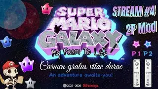 New Sheep Hack !!! Super Mario Galaxy My Poem To Life Savestates Less #4  (Portrait)