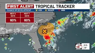 VIDEO: FIRST ALERT: Depression expected to form off SC coast over the weekend