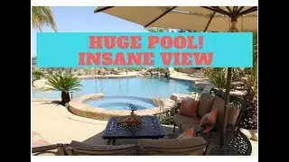 HUGE FREEFORM POOL WITH AMAZING VIEW!